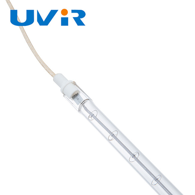 500W โคมไฟอินฟราเรดควอตซ์คลื่นสั้น 230V สําหรับการทําความร้อนอุตสาหกรรม