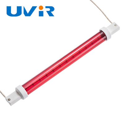 เครื่องทำความร้อนอินฟราเรด Ruby Quartz Tube ที่มีอายุการใช้งานยาวนาน 5000 ชั่วโมง
