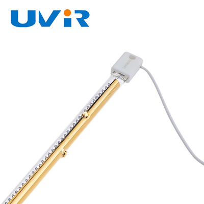 เคลือบทองควอตซ์หลอดฮาโลเจนอินฟราเรดหลอดเดียว 230V 1200W