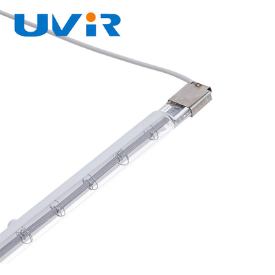 หลอดอินฟราเรดควอทซ์เคลือบสีขาวกึ่งชุบ 235V 1000W SK17
