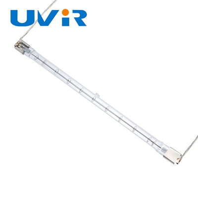 UVIR ควอตซ์หลอดอินฟราเรด 235V 1000W ฮีตเตอร์แก้วควอตซ์สำหรับเครื่องเป่า