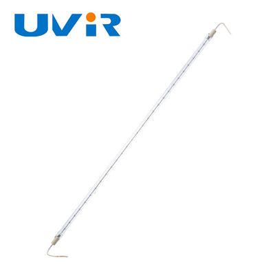 UVIR ควอตซ์โคมไฟอินฟราเรด R7 ฐานลวดทังสเตนพร้อมหลอดโปร่งใส