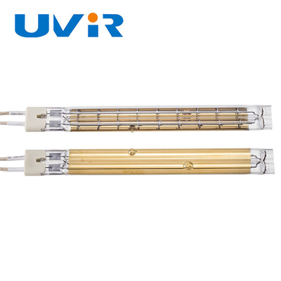 3500W หลอดองค์ประกอบความร้อนอินฟราเรดคลื่นสั้นทองสำหรับอุปกรณ์แห้ง