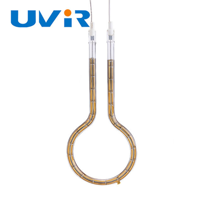 หลอดไฟให้ความร้อนอินฟราเรดแบบฮาโลเจน 1850W สำหรับอุ่นอาหาร 230V
