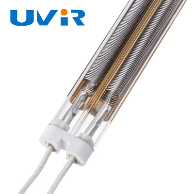 ราคาดี หลอดไฟอินฟราเรดคลื่นกลาง 3250W, หลอดไฟความร้อน Ir เคลือบทอง ออนไลน์