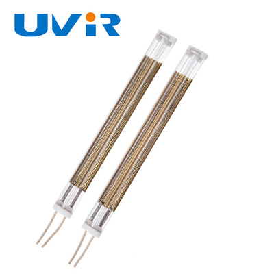 ราคาดี หลอดฮีตเตอร์อินฟราเรดควอตซ์คลื่นกลาง 500W 230V พร้อมแผ่นสะท้อนแสงสีทอง ออนไลน์