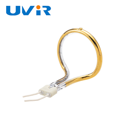 Good price 240V เคลือบทองรอบมุมขวาโคมไฟความร้อนอินฟราเรดคลื่นสั้นใช้พลังงานต่ำ ออนไลน์