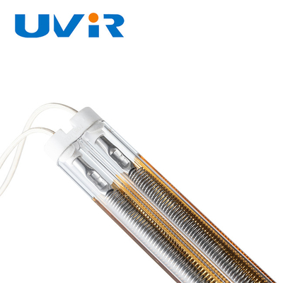 ราคาดี หลอดไฟอินฟราเรดคลื่นกลาง 2500W 415V หลอดควอตซ์เคลือบทอง ออนไลน์