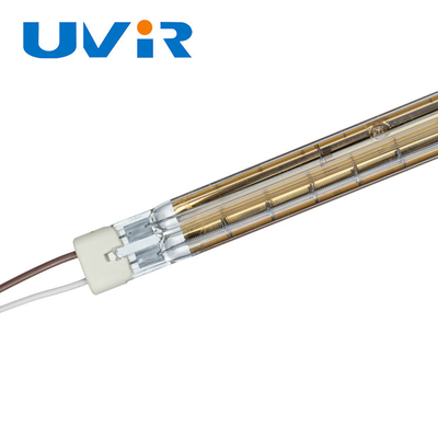 Good price หลอดความร้อนควอตซ์คลื่นสั้น 400V 5400W 11x23mm Gold Reflector ออนไลน์