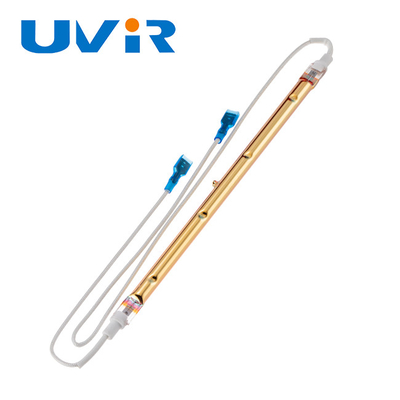 900W 220V ควอตซ์อินฟราเรดโคมไฟคลื่นสั้นทองสะท้อนความร้อนอุปกรณ์เสริมสำหรับเตาอบ