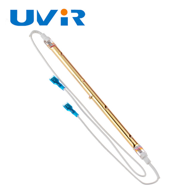 OEM RS ควอตซ์โคมไฟอินฟราเรด 220V 500W คลื่นสั้นเฮเลนอินฟราเรดฮีตเตอร์สำหรับซาวน่า